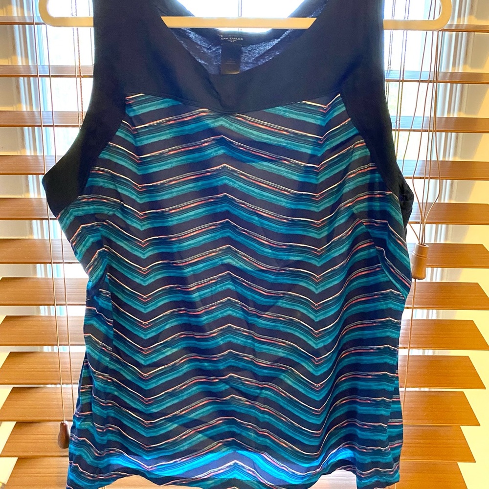 Ann Taylor Blue Tank